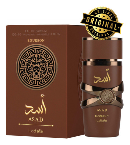 Perfume Árabe Lattafa Asad Bourbon 100ml