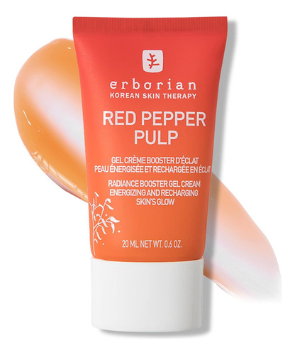 Hidratante De Gel Con Pulpa De Pimiento Rojo Erboriano