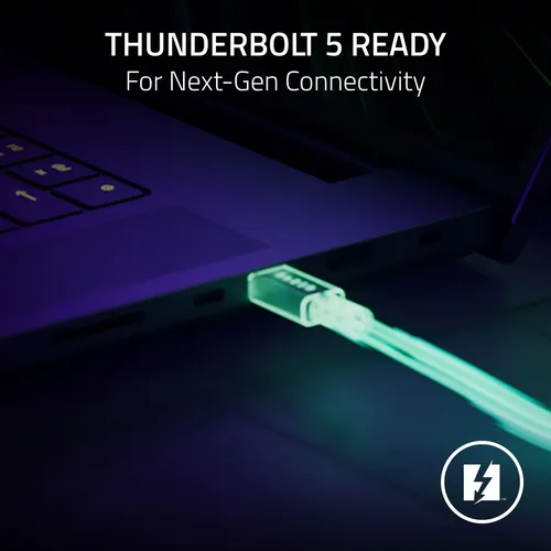 Estação De Acoplamento Razer Thunderbolt 5 Dock Chroma 11 Po 127v
