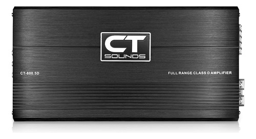 Ct Sounds Ct-800.5d - Amplificador De Coche De 1000 W Clase