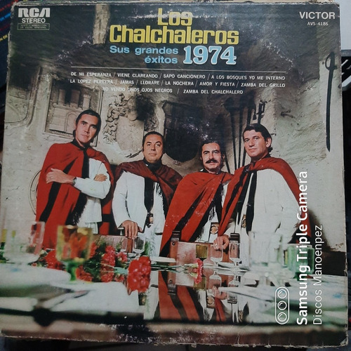 Vinilo Los Chalchaleros Sus Grandes Exitos 1974 F4