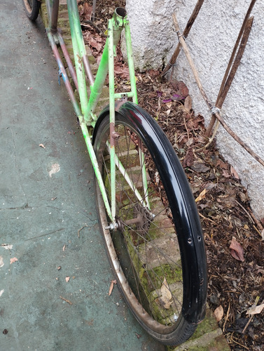 Bicicleta Tándem Cuadro Doble Marrón 26 Y Medio