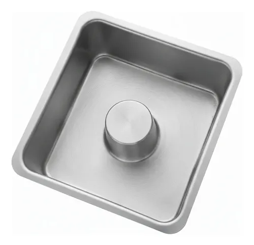 Forma Quadrada com Furo 20cm