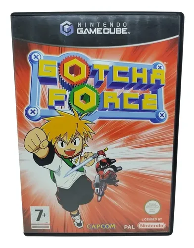 Gotcha Force Nintendo Game Cube Original (pal) Jogo Raro