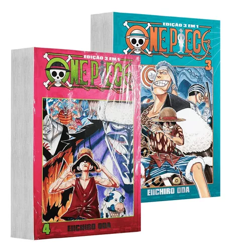 One Piece 3 em 1 - 03 - Eiichiro Oda - Português Capa Comum