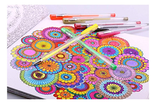 Lapices Para Pintar Vc Smart Color Art 140 Colors Gel Pens S