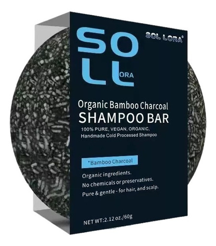 Ch 1 Unidades Shampoo Escurecedor Em Barra E Sabonete