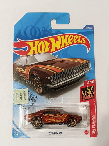 Hot Wheels 2021 Chevrolet '67 Camaro Flames