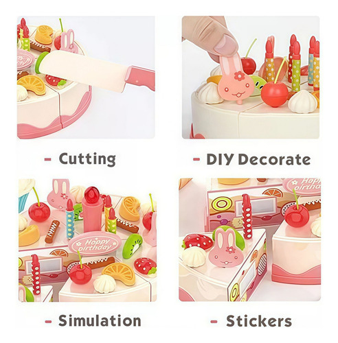 - Juego De Juguetes Musicales Para Tartas Para Niños De 82