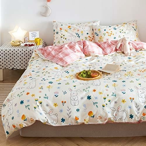 Fundas Para Edredones - Blueblue Rabbit Duvet Cover Set Twin