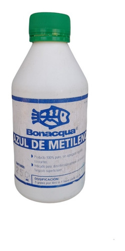 Azul De Metileno Bonacqua X 250 Ml. Acuarios Peceras Envios