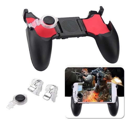 Joystick Gamepad 5 En 1 Boton L1 R1 Pubg Free Fire