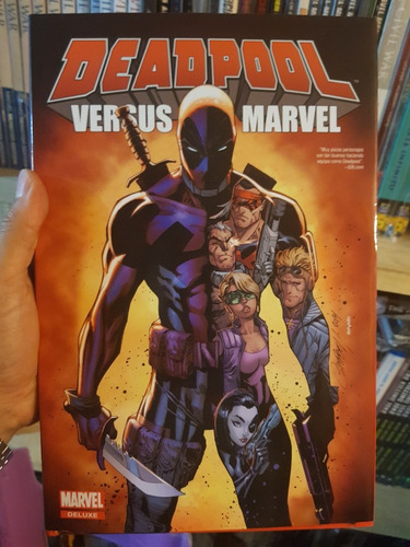 Deadpool Vs Marvel Pasta Dura Editorial Televisa