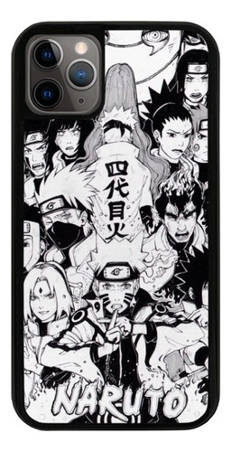Funda Celular Protector Para iPhone Naruto Manga Anime 01