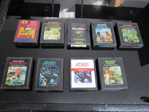 9 Juegos De Atari 2600 - $ 600.00 en Mercado Libre