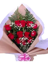 Comprar Ramo De 12 Rosas Flores A Domicilio Envíos De Flores