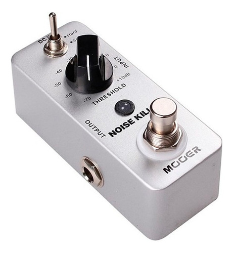 Pedal de guitarra Mooer Noise Killer, compacto, blanco, antirruido (MNR1)