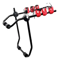 Comprar Portabicicletas X3 Soporte Carro Enganche Remolque Trasero Color Negro\u002Frojo