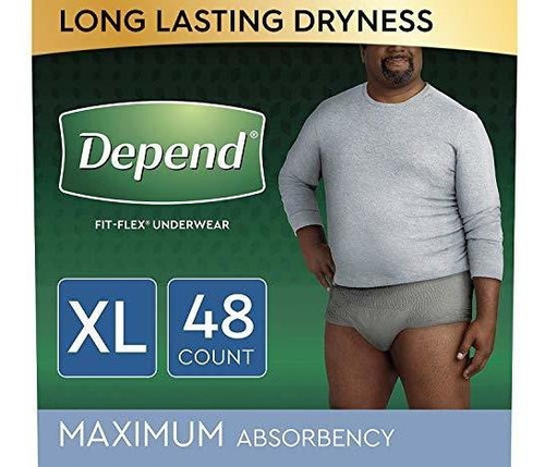 Depend Fit-flex Ropa Interior Para Incontinencia Para Hombre