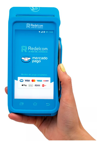 Maquina Movil Pos R3 Redelcom + 10 Rollos Regalo + Letreros
