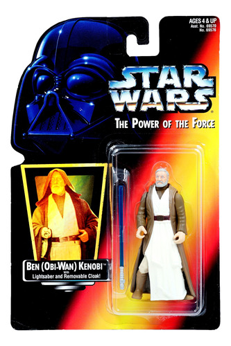 Star Wars Power Of The Force Red Gold Obi Wan Kenobi Sl