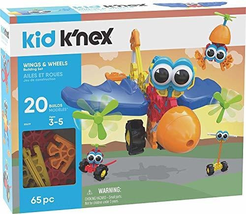 Juguete Educativo - K'nex Kid Wings & Wheels Building Set - 