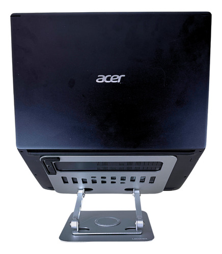 Suporte De Notebook Macbook 360° Aço Cor Prateado