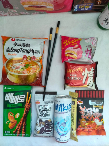 Wkm Snacks Dulces Coreanos 100% Productos Coreanos