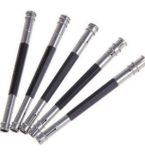 sostenedor del extensor de lápiz para lápices de colores en tamaño regular 6 piezas YOUSHARES aluminio surtido colores alargador lápiz 