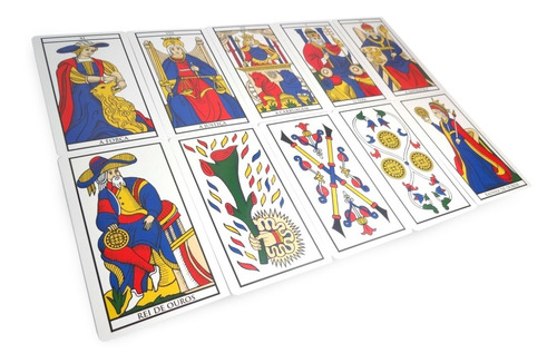 Imagem 5 de 5 de Tarô De Marselha + Manual + Saquinho De Brinde