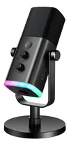 Comprar Micrófono dinámico Gamer Fifine Ampligame Am8 Xlr Rgb, color negro
