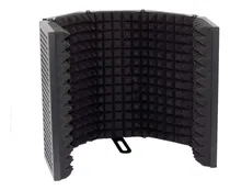 Comprar Panel Aislante Para Micrófono De Estudió De 5 Paneles Sm-5 Color Negro