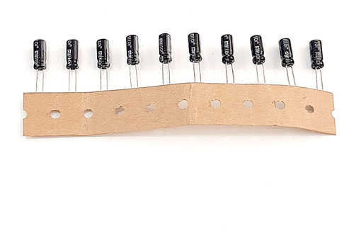 Kit 10 Capacitor Eletrolítico 10uf 63v - Original Alltech