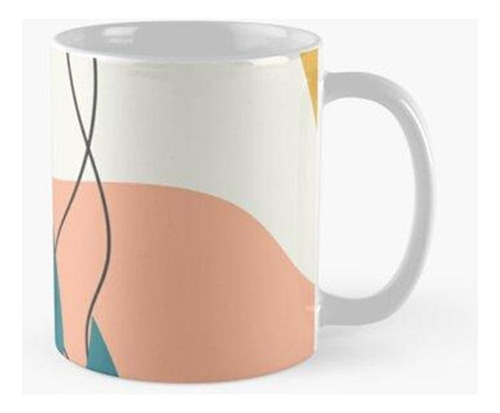 Taza Adorno Floral, Arte Moderno Calidad Premium