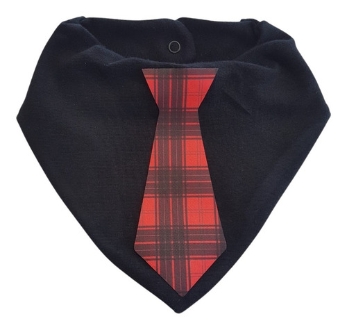 Bandana Natal Cor Gravata | Preta