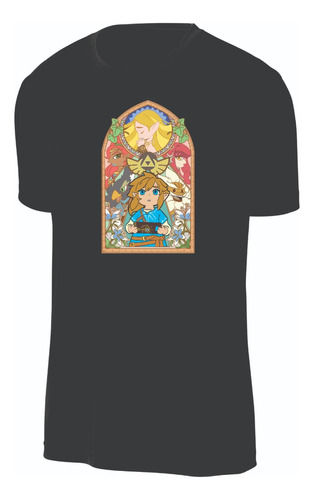 Camisetas The Legend Of Zelda Link Vitral