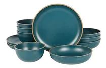 Comprar Set De Vajilla De Melamina Gibson Home Rockabye 12 Piezas - 