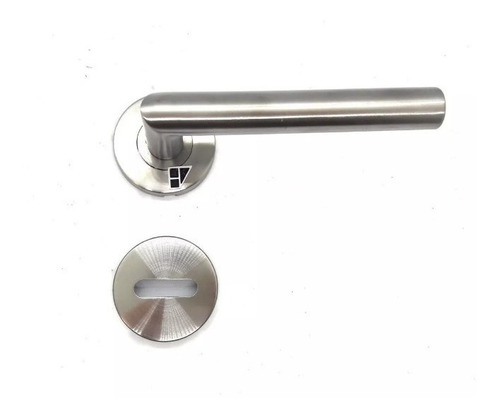 Imagen 1 de 7 de Manija Puerta Picaporte Acero Inox Toshi Simple Refor C/ Boc