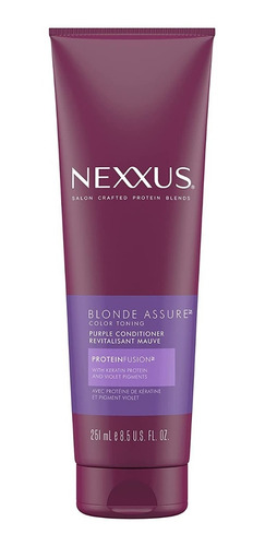 Nexxus Color Assure Acondicionador Morado Para Cabello Rubio