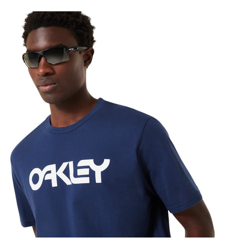 Playera Oakley Hombre Mark 2 Tee 2.0 Azul Casual