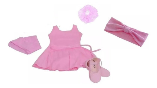 Kit Roupa De Ballet Completa Infantil