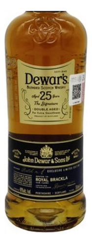 Whisky Dewars Blend 25 Años 750 Ml