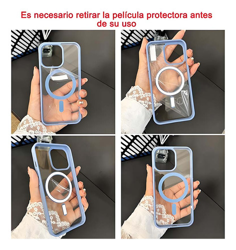 Funda Case Para Samsung S22 S22+ S23 S23+ S23fe S24 S24+ S24fe S24ultra S25 S25+ S25ultra Magsafe+inalámbrico Cargador+mica Pantalla