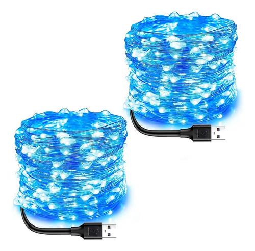 Luces Hada Luces Multicolor Navidad 10m Guirnalda Luces 3pcs