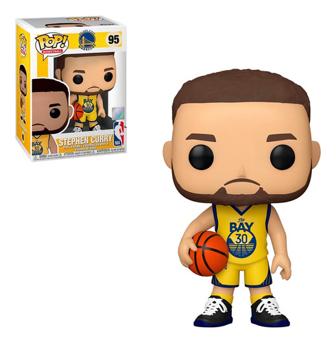 ¡Funko Pop! Golden State Warriors de la NBA - Stephen Curry 51015