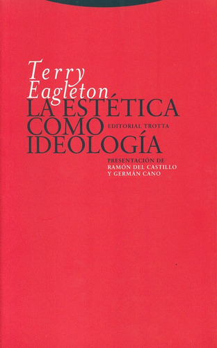 Libro La Estetica Como Ideologia (2ª Ed)