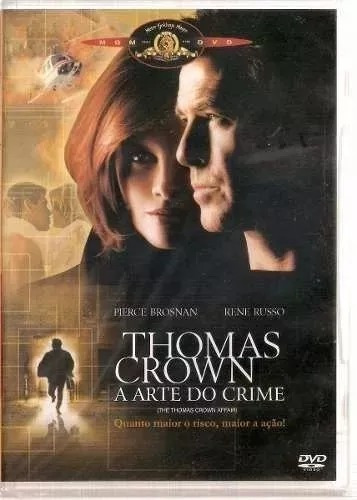 Dvd Thomas Crown A Arte Do Crime - Pierce Brosnan - Lacrado | MercadoLivre