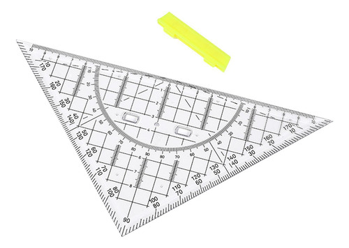 Dibujo Triángulo Regla Juego De Reglas De Dibujo De Geometrí