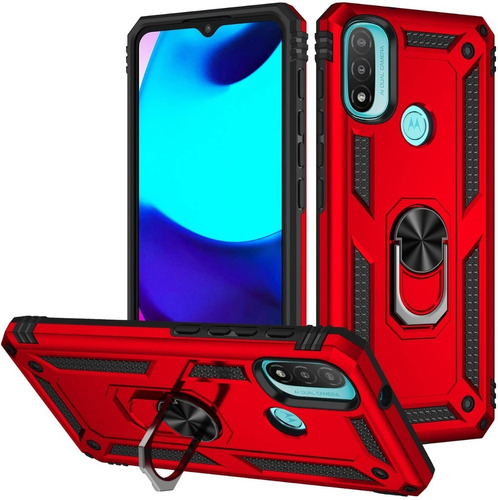 Forro Estuche Case Para Moto E20, E30 Y E40 Con Anillo 360