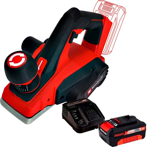 Cepilladora Garlopa Inalámbr P/madera Einhell Te-pl + Kit 4a